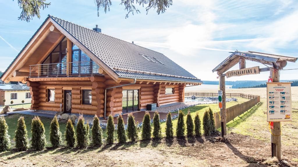 Naturstammhaus Und Appartements Zum Brockenbaecker Tanne Kültér fotó